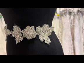 Crystal Dress Trim - Gravity (Bridal)