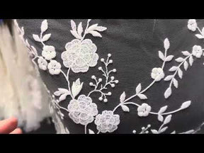 Italian Embroidery Lace - Bonet