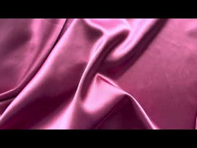 Dusky Pink Polyester Stretch Satin - Empathy