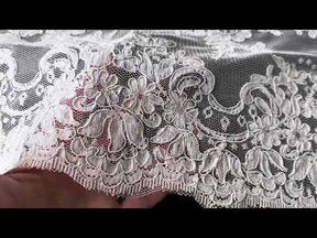 Ivory Corded Lace - Padma