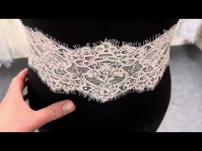 Ivory Corded Lace Trim - Molly