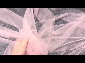 Carnation Stretch Soft Tulle - Impetus