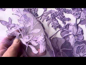 Purple 3D Lace - Meghan