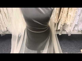 Cream Illusion Stretch Tulle  - Illusionary