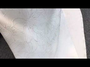 Ivory Cloqué Brocade - Orlando