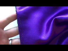 Purple Polyester Crepe Back Satin - Desire