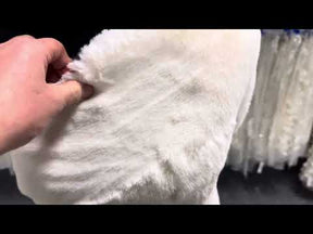 Ivory Faux Fur - Husky