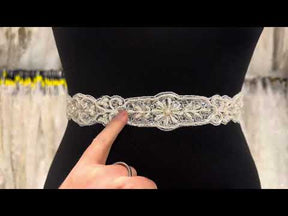 Crystal Dress Trim - Jupiter