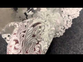 Ivory Embroidered Lace - Cassia