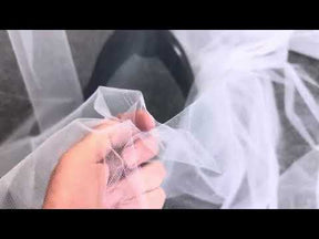 White Eco Tulle for Veils – Mellow