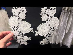 Ivory Guipure Lace Appliques - Gypsy