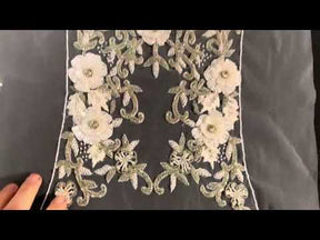 Crystal Bodice Motif - Calm