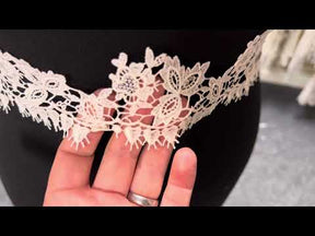 Ivory Guipure Lace Trim - Courtney