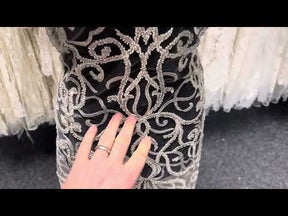 Ivory Beaded Lace - Chrissie