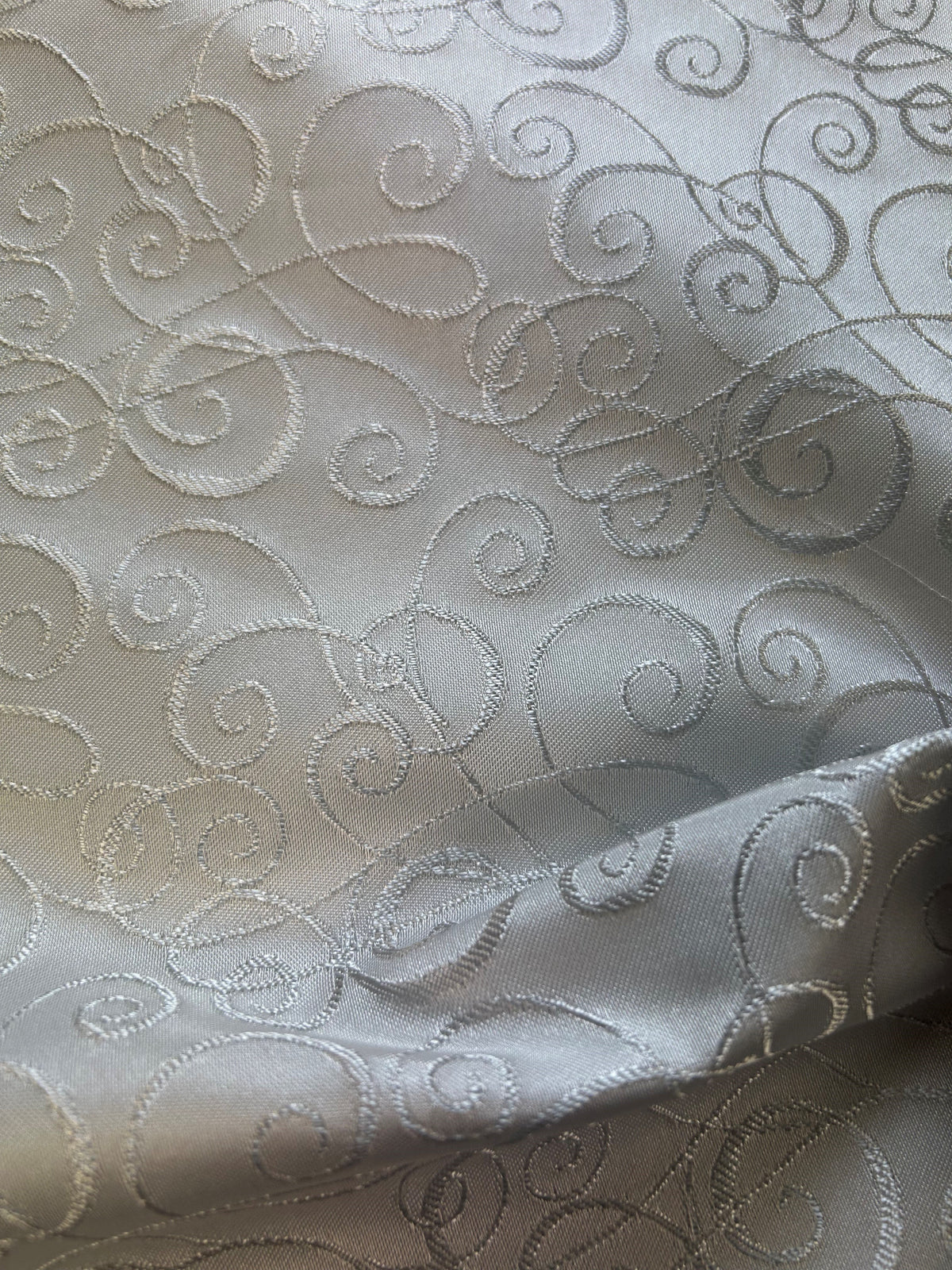 White Waistcoat Fabric - Vienna