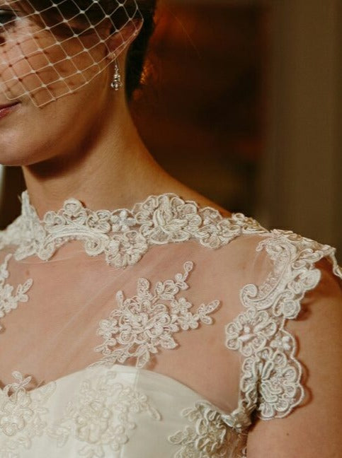 Ivory Corded Lace - Belinda