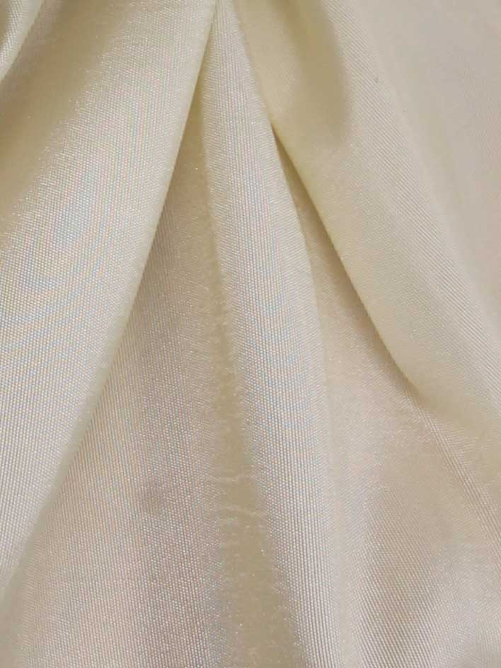 Ivory Silk Taffeta - Amour