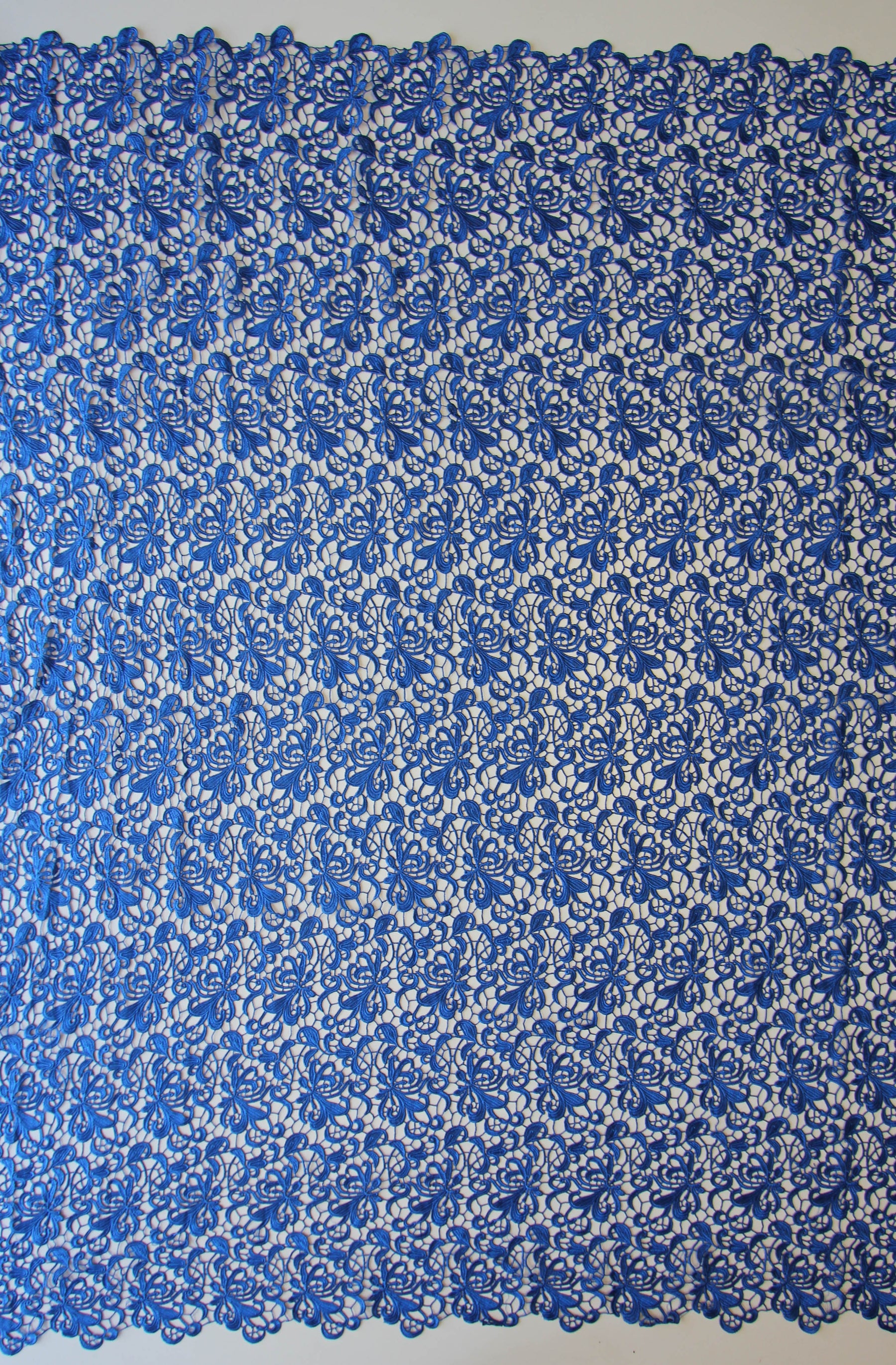 Guipure Lace Blue A - fabric fabric
