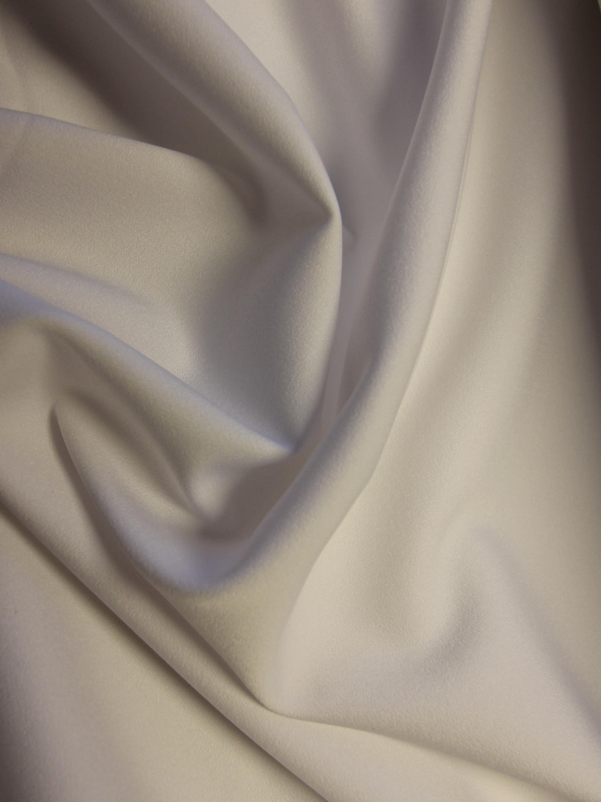 White Crepe Fabric, Bright White Crepe Fabric by Yard, Wedding Dress Fabric,  Apparel Fabric, Bridal Fabric, Pure White Stretchy Crepe Fabric 